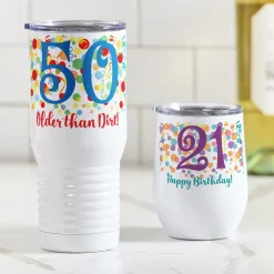 Colorful Birthday Insulated Tumbler