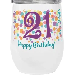 Colorful Birthday Insulated Tumbler