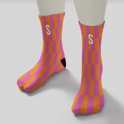 Colorful Checkered Socks