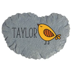 Colorful Little Birdies Garden Stone