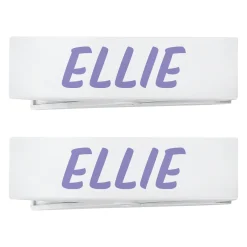 Colorful Name Beach Towel Chair Clip - Set of 2