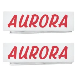 Colorful Name Beach Towel Chair Clip - Set of 2
