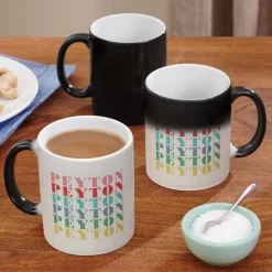 Colorful Name Color Changing Mug