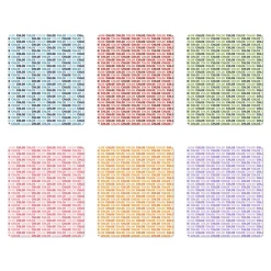 Colorful Name Comforter