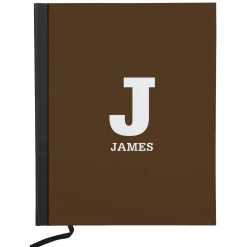 Colorful Name & Initial Notebook