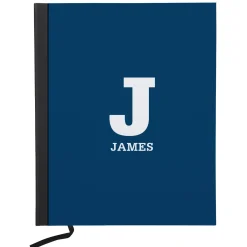 Colorful Name & Initial Notebook