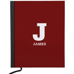 Colorful Name & Initial Notebook