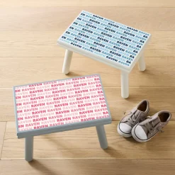 Colorful Name Step Stool