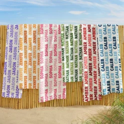 Colorful Name Towel