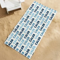 Colorful Name Towel