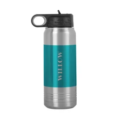 Colorful Name Water Bottle