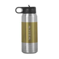 Colorful Name Water Bottle