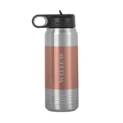 Colorful Name Water Bottle