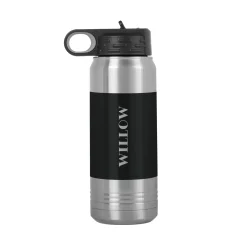Colorful Name Water Bottle