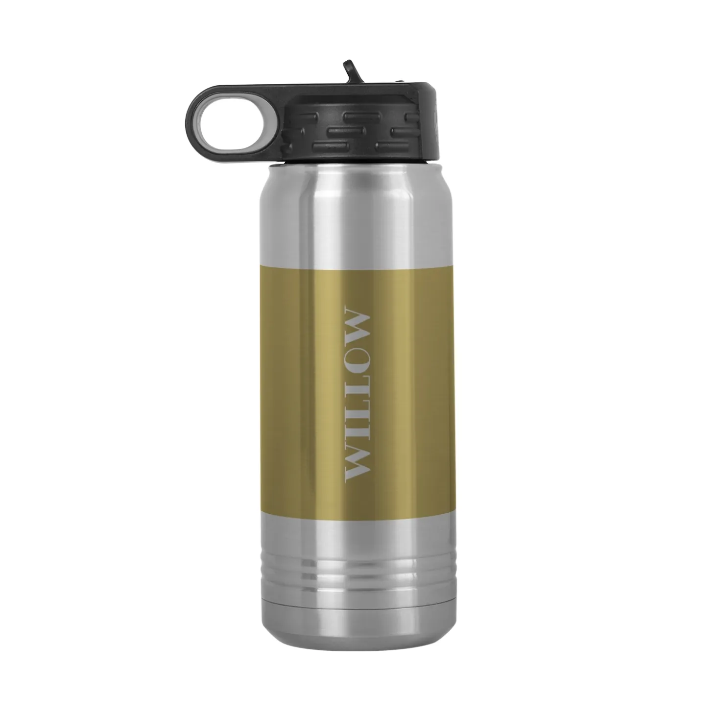 Colorful Name Water Bottle