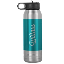 Colorful Name Water Bottle