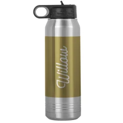 Colorful Name Water Bottle