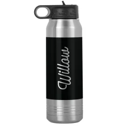 Colorful Name Water Bottle