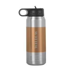 Colorful Name Water Bottle