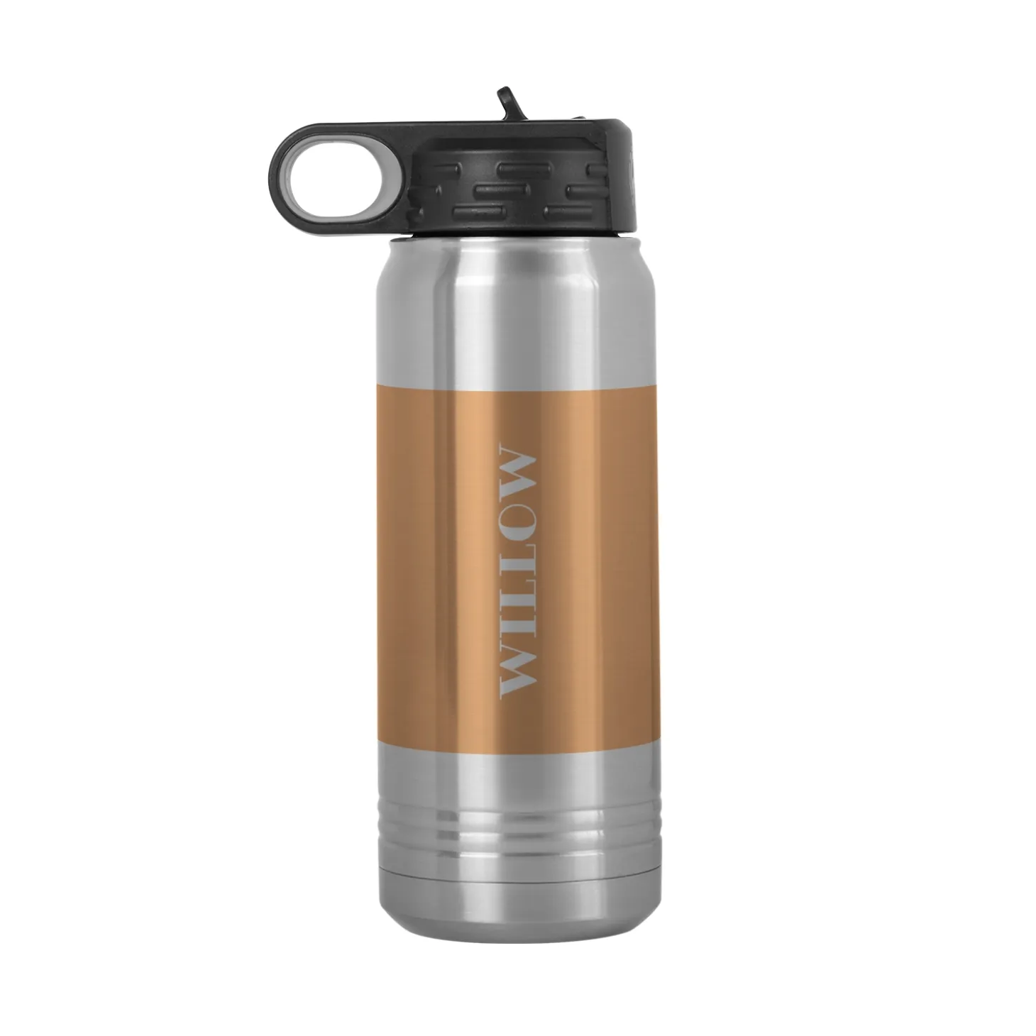 Colorful Name Water Bottle