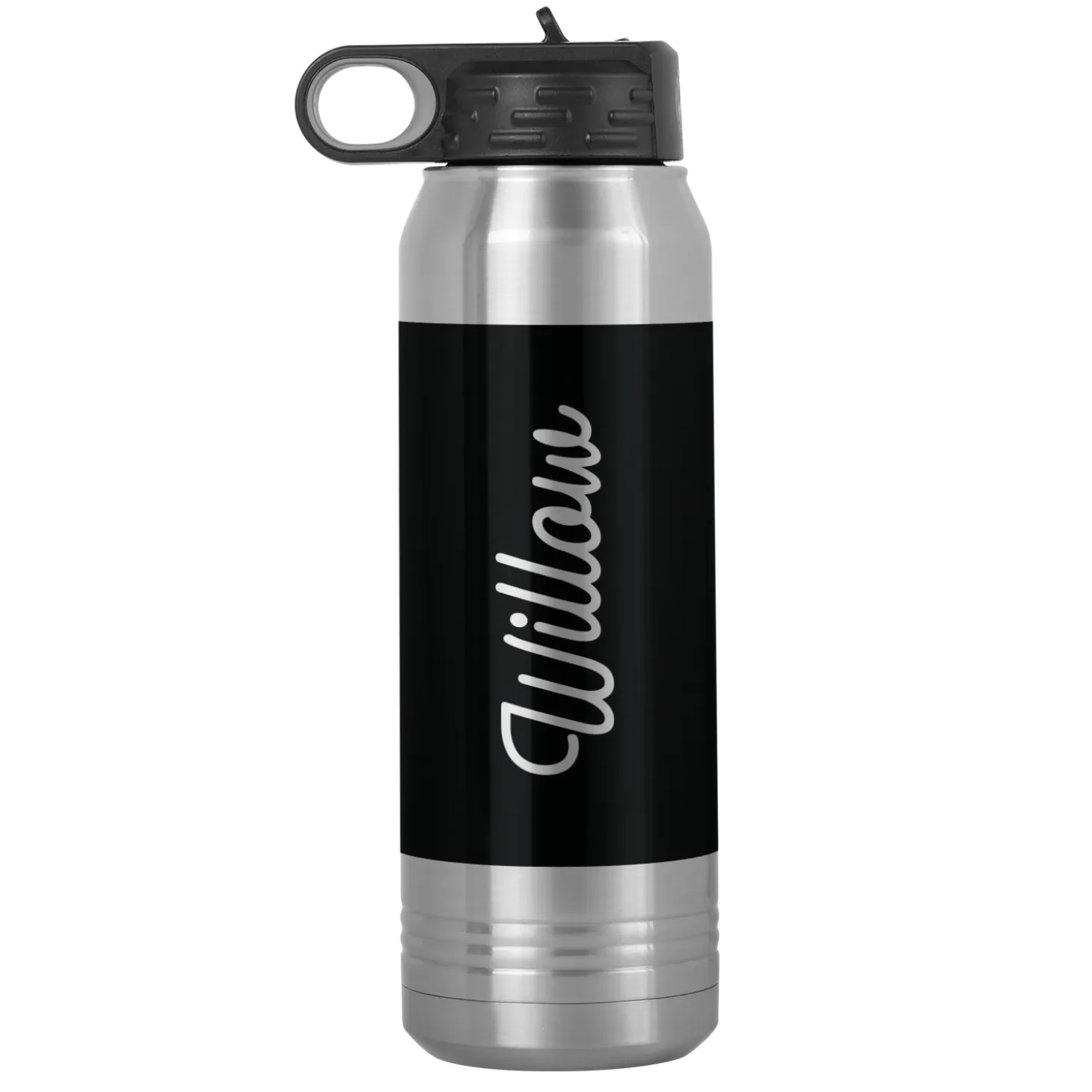 Colorful Name Water Bottle