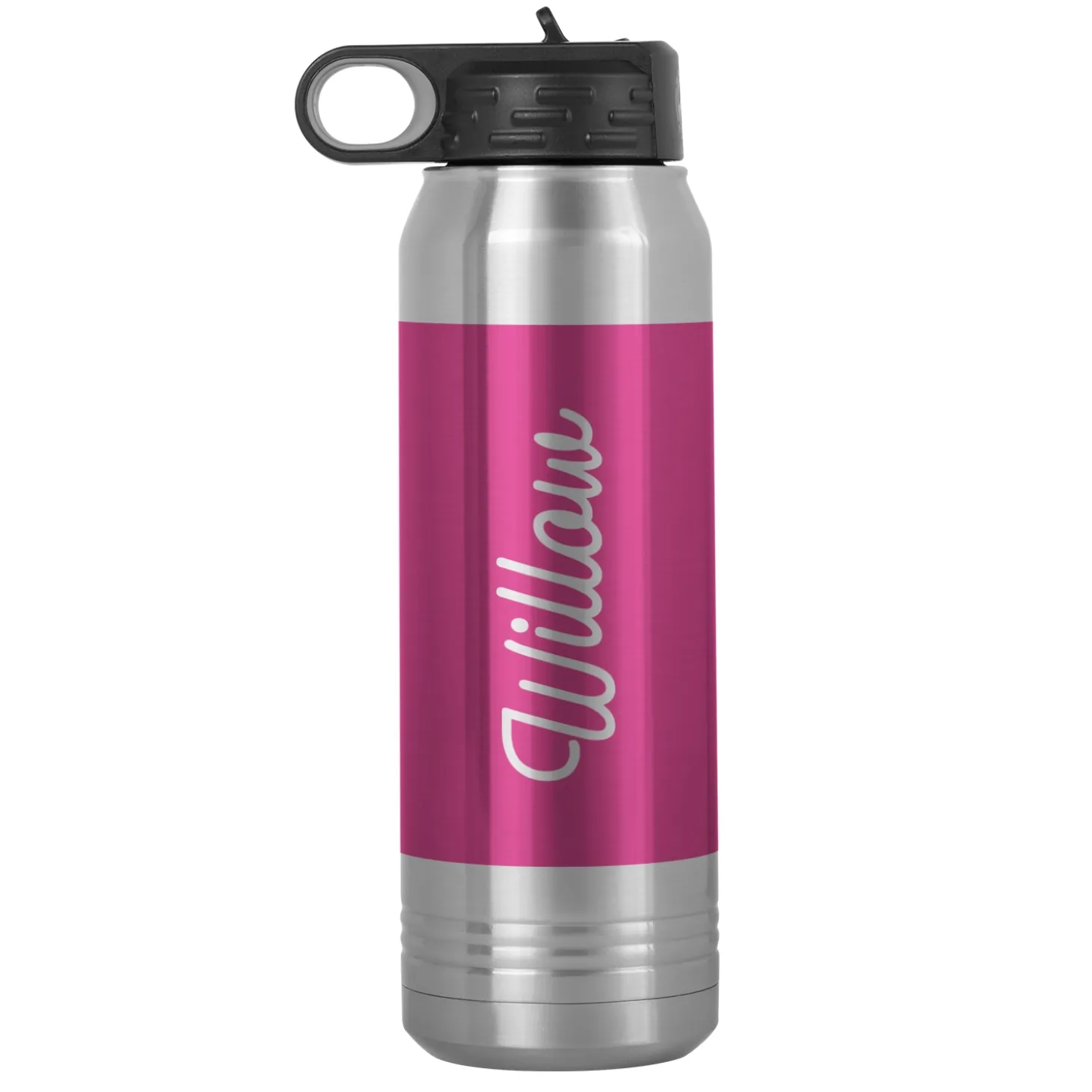 Colorful Name Water Bottle