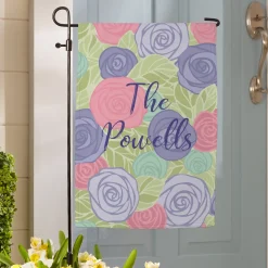 Colorful Roses Garden Flag