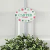 Colorful Snowflakes Wreath Holder