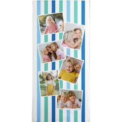 Colorful Stripes Photo Beach Towel