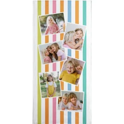Colorful Stripes Photo Beach Towel