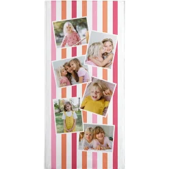 Colorful Stripes Photo Beach Towel