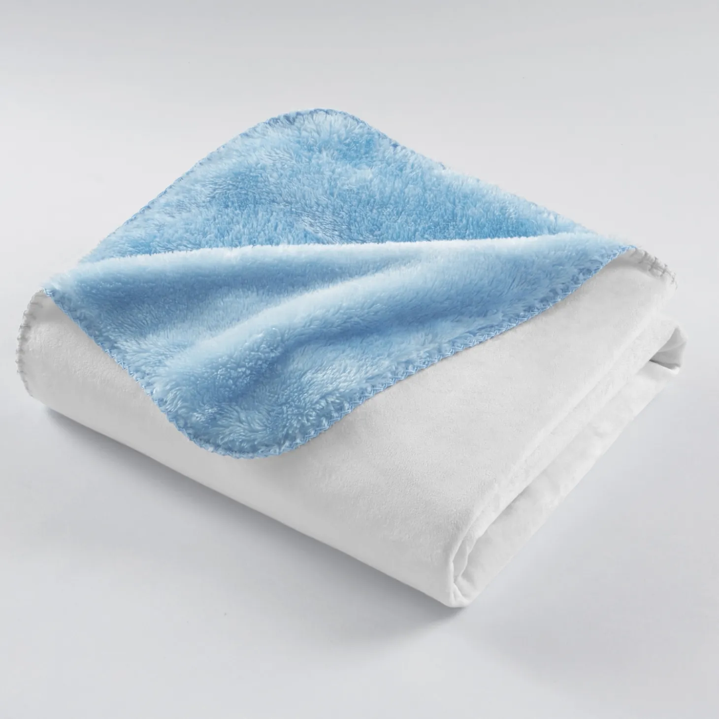 Colorful Stripes Sherpa Baby Blanket