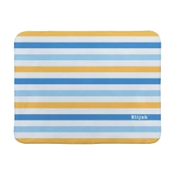 Colorful Stripes Sherpa Baby Blanket