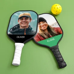 Color Name with Photo Pickleball Paddle