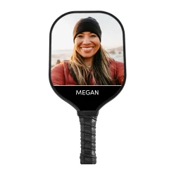 Color Name with Photo Pickleball Paddle