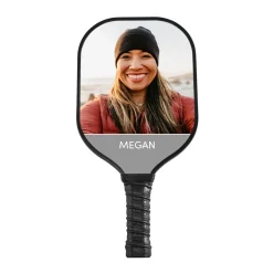 Color Name with Photo Pickleball Paddle