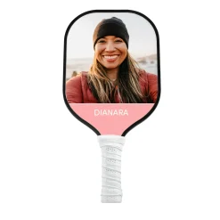 Color Name with Photo Pickleball Paddle