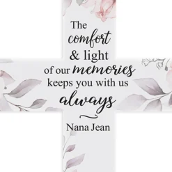 Comfort & Light Memorial Solar Cross