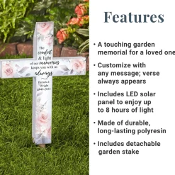 Comfort & Light Memorial Solar Cross
