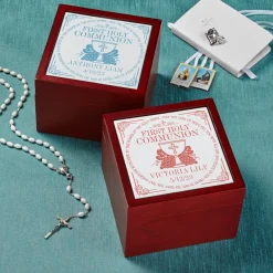 Communion Memories Tile Keepsake Box