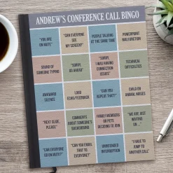 Conference Call Bingo Notebook