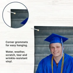 Confetti Celebration Graduation Photo Banner