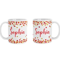 Confetti Name Mug