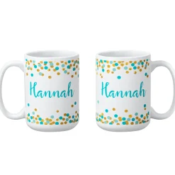 Confetti Name Mug