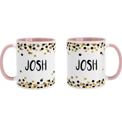 Confetti Name Mug