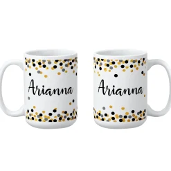 Confetti Name Mug