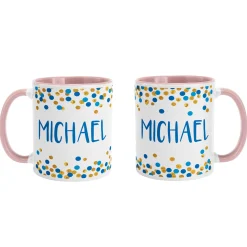 Confetti Name Mug