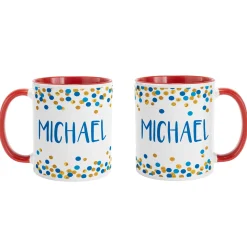 Confetti Name Mug