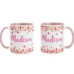Confetti Name Mug