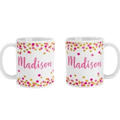 Confetti Name Mug
